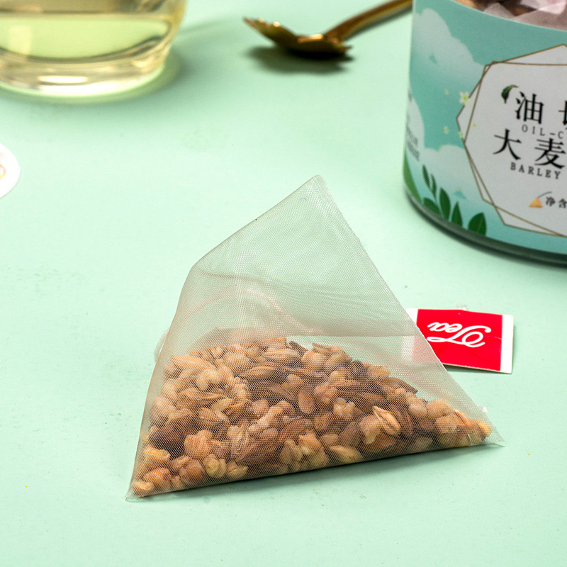 雅丽百花缘 油切大麦茶60g(10包*6g)瓶装 大麦 麦芽 苦荞合花茶三角包袋泡茶