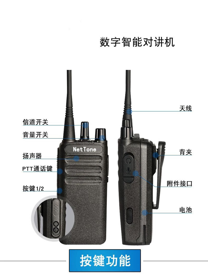 耐通科技 数字对讲机 C1200高清大图