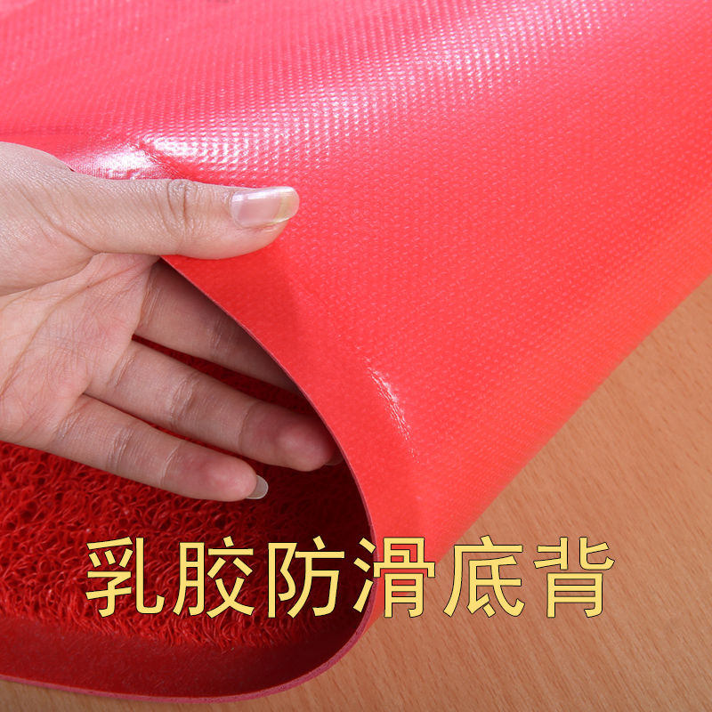 门口地垫进门脚垫家用出入平安塑料防滑垫欢迎光临垫地毯高清大图
