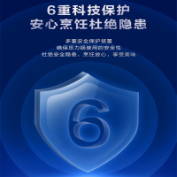 爱仕达高压锅304不锈钢家用燃气电磁炉通用防爆压力智芯▪ 不锈钢压力锅官方旗舰正品 YS20D1J 20cm