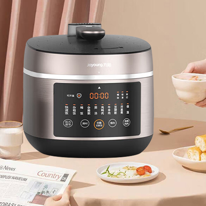 九阳电压力锅智能预约IH电磁加热压力可调不锈钢内胆高压锅Y-50IHS7高清大图