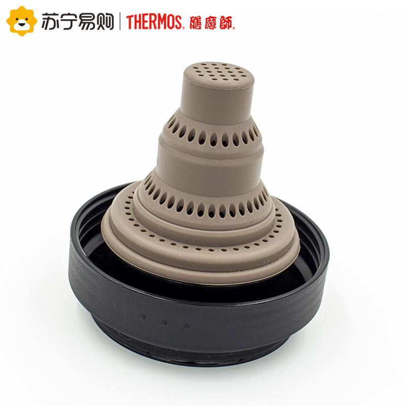 (自带茶漏,办公室精品)膳魔师保温杯TCMF-500 BK 黑色 500ML 成熟稳重 商务精品