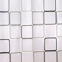 趣涉家居 卫生间的水方格浴帘布浴室隔断帘淋浴房窗帘子挂帘遮挡拉帘 生活日用浴室用品浴帘居家用品