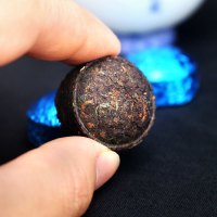 滇湘 普洱茶 云南普洱熟茶 糯米香普洱茶 小沱茶 迷你沱茶 4克/颗 每盒15颗60克 黑茶 茗茶