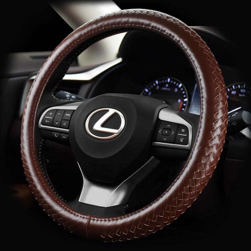 真皮方向盘套雷克萨斯ct200h ES250 rx270 ES300H NX200t汽车把套