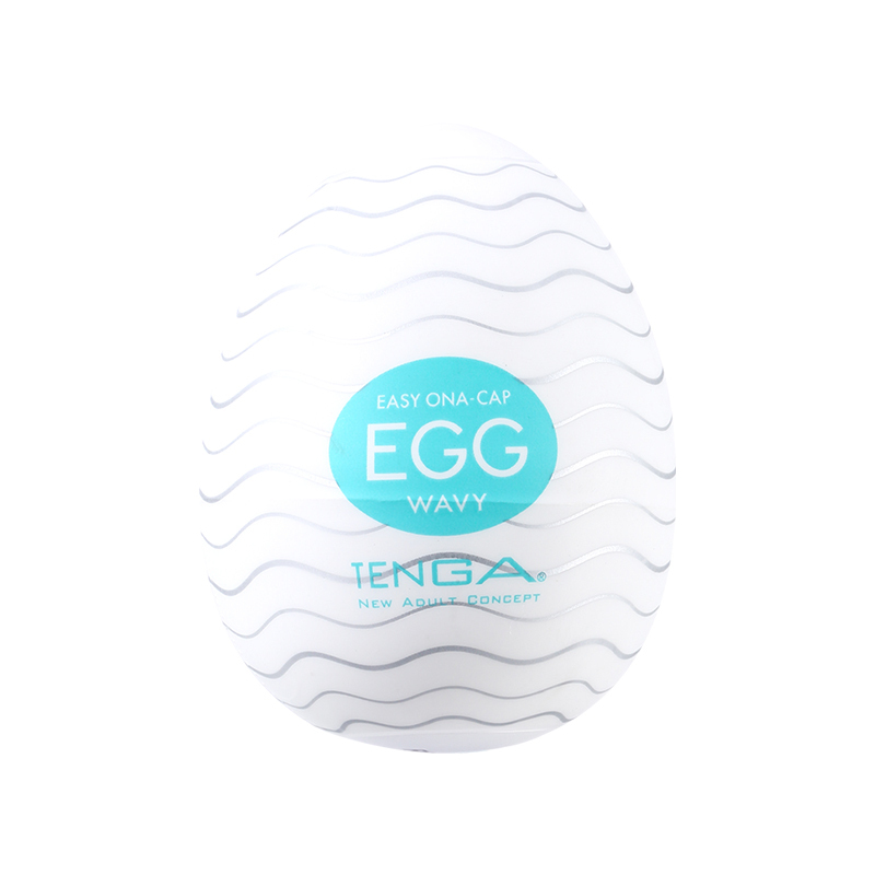 典雅(TENGA)蛋形自慰器(波浪型)EGG-001 手动飞机杯 男性系列