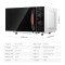 美的(Midea) 家用微波炉 23L 机械旋钮式微波炉 平板加热 800W大功率 易清洁内胆 M1-231E