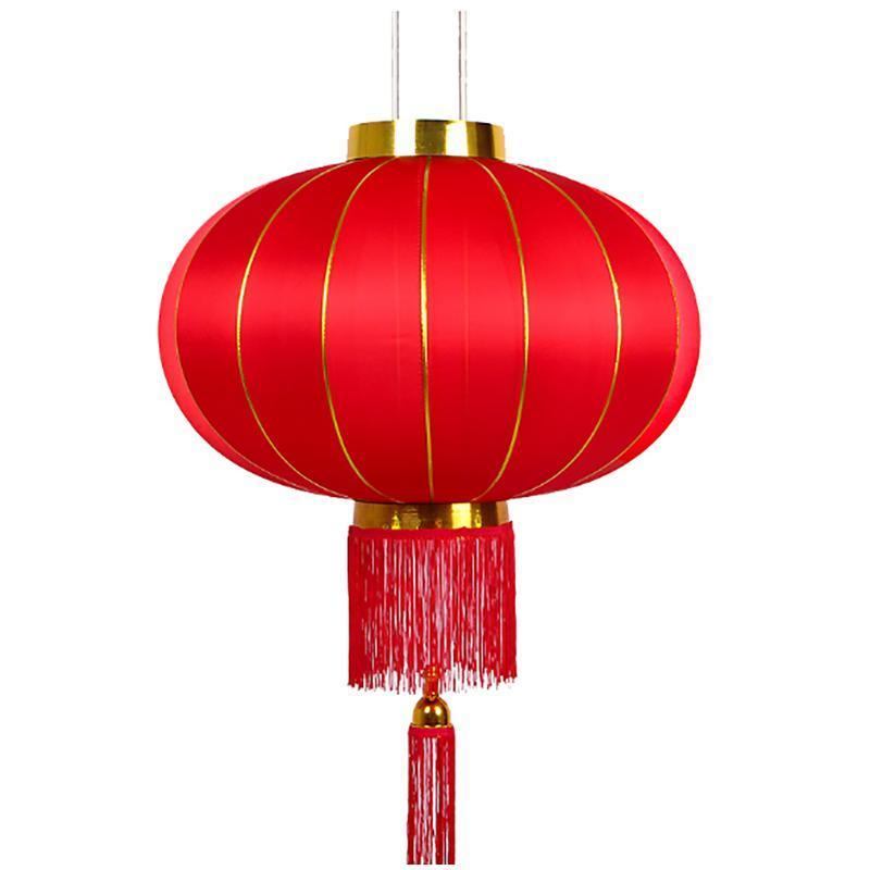 新年大红灯笼 撑开直径60cm高度 50cm