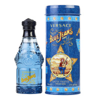 VERSACE 范思哲 蓝牛仔男士香水75ml/蓝色可乐 中性清新自由 意大利原装进口