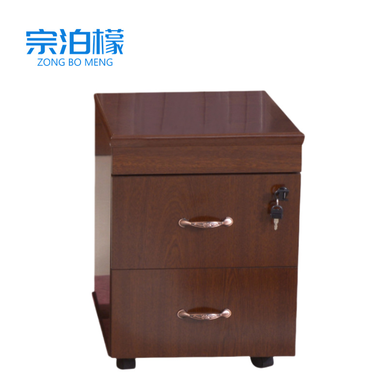 宗泊檬活动柜二抽400*400*550mm台高清大图