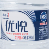康师傅 优悦纯净水380ml*24瓶,整箱(新老包装自然替换)饮用水