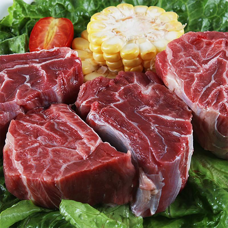 科尔沁 速冻牛肉 精选进口牛腱子 冷冻排酸 冷链极力保鲜 袋装 1kg