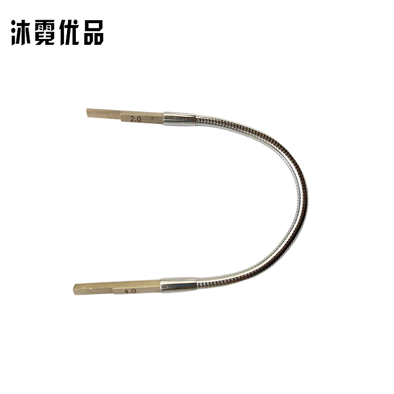 沐霓优品 银色直头软杆塞尺 2-4mm 个高清大图
