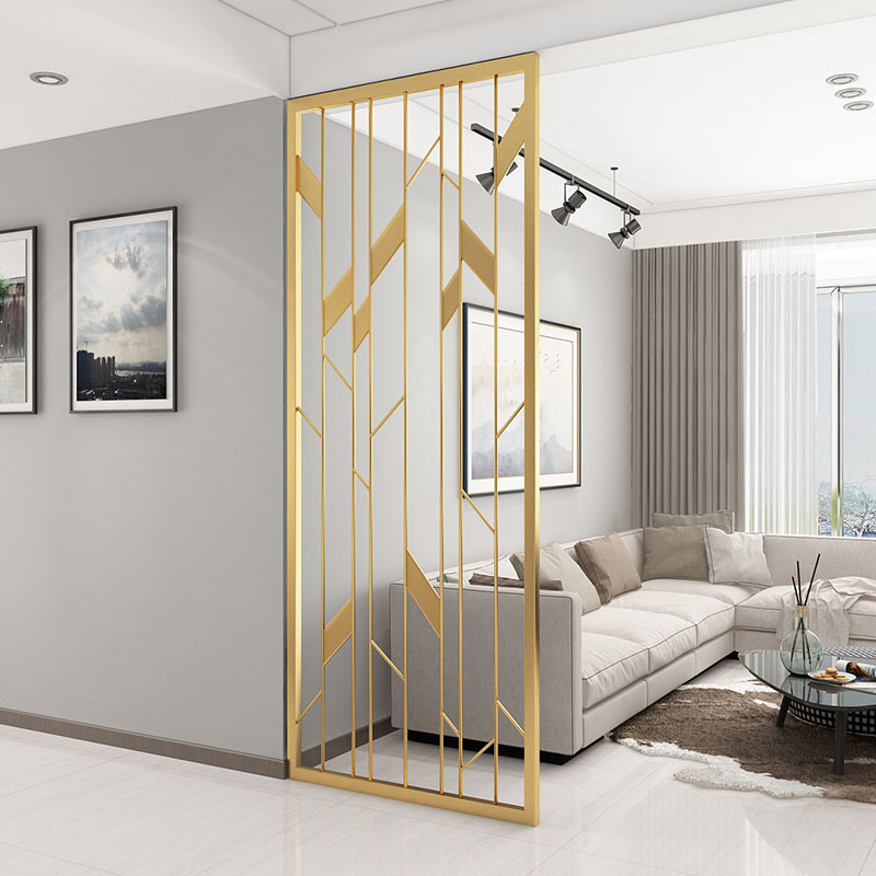 铁艺隔断北欧入户玄关闪电客工业风简约现代客厅轻屏风