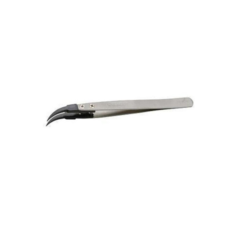 工具库 史丹利Stanley 弯头防静电镊子 94-523-23 130mm