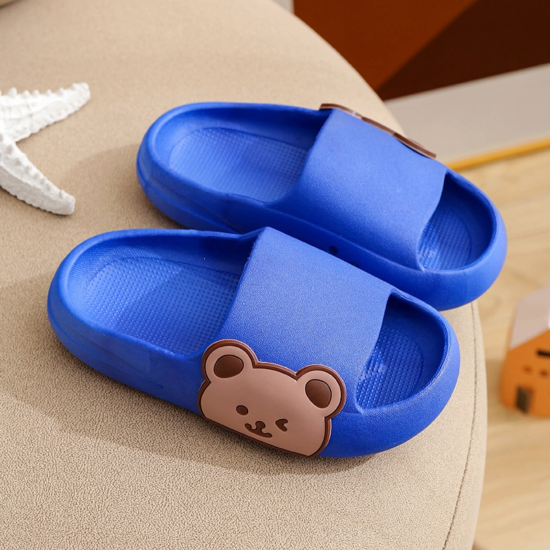 儿童拖鞋夏季可爱卡通小熊男童女童宝宝小孩室内家用运动凉鞋亲子凉拖
