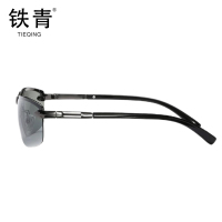 铁青偏光太阳镜日夜两用变色夜视驾驶开车墨镜 Y26 副
