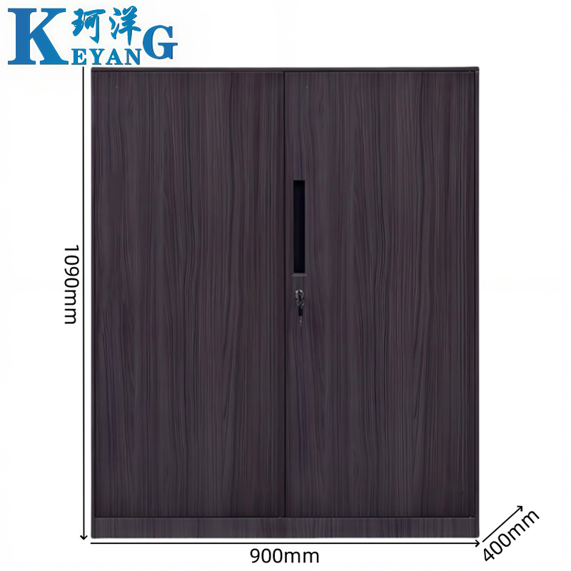 珂洋 文件柜矮柜 单节(灰木纹) 台高清大图