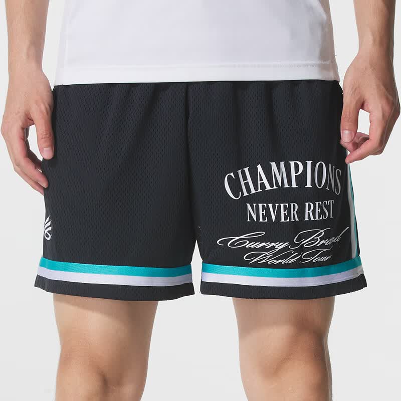 安德玛(Under Armour)男装 夏季运动跑步健身训练舒适运动短裤 6012938-001