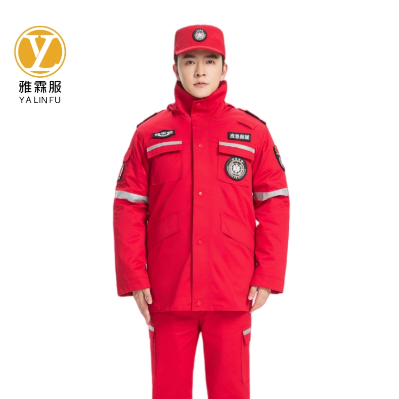 雅霖服 冬季应急救援服 YLF990 套高清大图