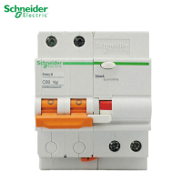 施耐德电气,Schneider Electric E9系列断路器空气开关 漏电保护器 3P 4P 63A带漏保 家用空开 2P带漏保-50A E9系列