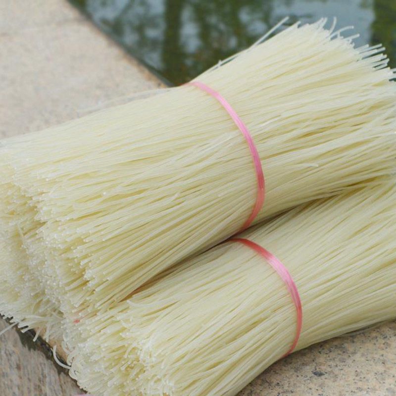 湖南汝城特产泉水前山米粉中粗干米粉丝优质米线豆根炒粉汝泉米粉1750