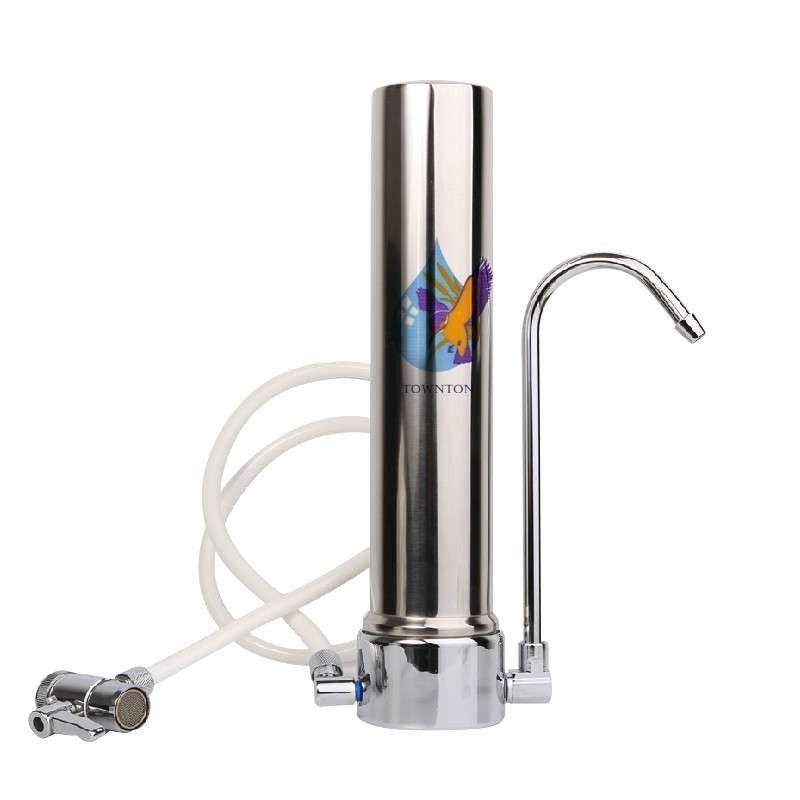 道尔顿净水器 T9-CS净水器家用厨房直饮台上式净水机 保留矿物质 安全直饮 0.9微米过滤四级过滤 直饮机