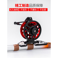 精工 前打轮超轻全金属渔轮带泄力筏竿速比冰钓轮飞钓倍速轮