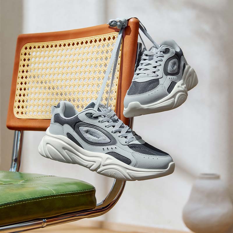 361°运动鞋男新款软底轻便网面跑步通勤休闲鞋子百搭男鞋高清大图