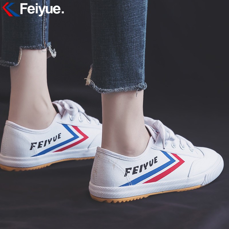 Feiyue/飞跃少林魂经典升级款田径鞋男鞋女鞋板鞋休闲鞋硫化帆布鞋情侣小白鞋 经典升级版 331复古潮流
