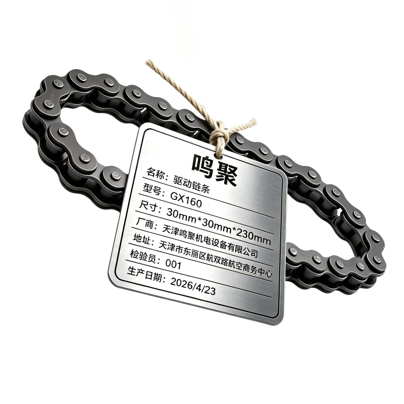鸣聚 驱动链条 GX160 个高清大图