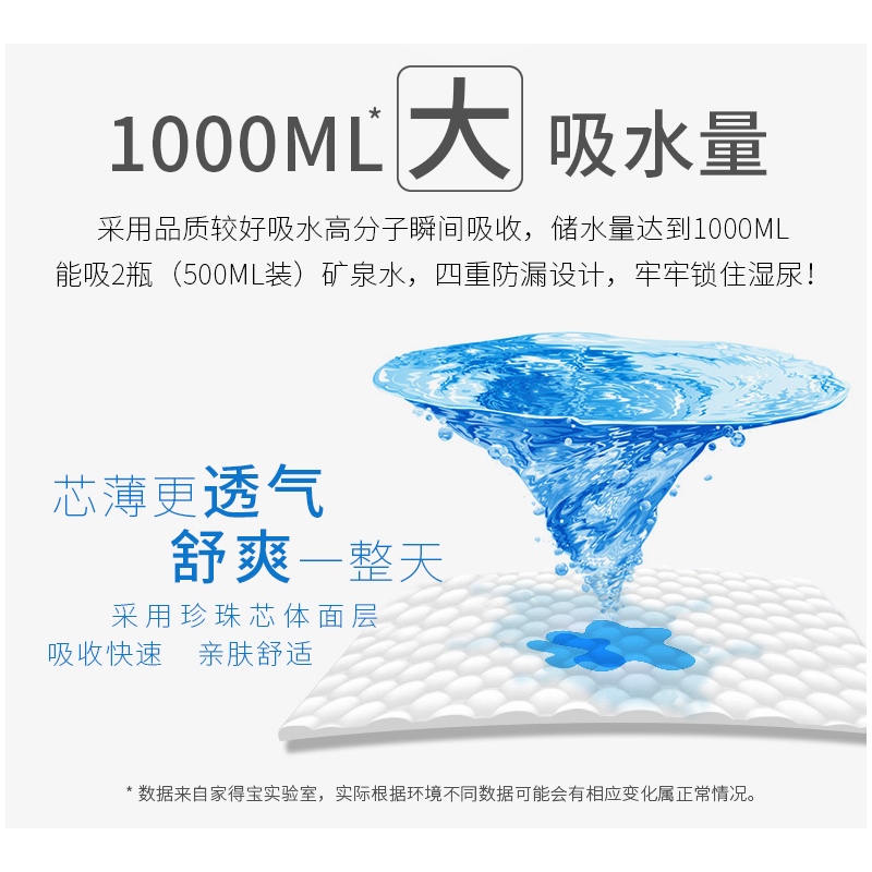 家得宝柔软亲肤拉拉裤XL50片*4包 裤型纸尿裤 训练成长裤 婴儿尿不湿