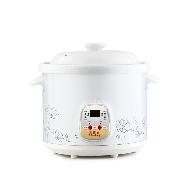 电炖锅煲汤锅陶瓷全自动电炖炖锅家用煮粥神器宝宝辅食锅电砂锅 4.5L机械款