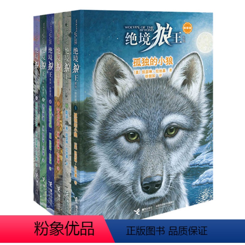 【正版】接力出版社绝境狼王系列 套装全6册7-9-12-15岁孩子中小学生课外阅读儿童文学动物奇幻小说成长励志猫头鹰王