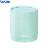 兄弟(borther)PT-PR10BT 糖果趣印花式家用标签机,手机蓝牙微信直连 便携式打印 (薄荷绿)