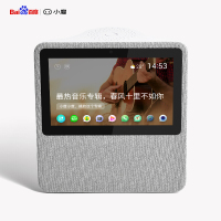 [送高清膜+影视会员]小度在家1c百度蓝牙AI机器人家用蓝牙音响人工智能音响向往生活-浅灰