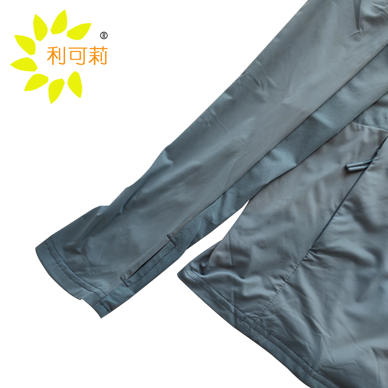 利可莉云朵原纱冰感透气防晒衣防晒服 m-4XL 颜色备注/件高清大图