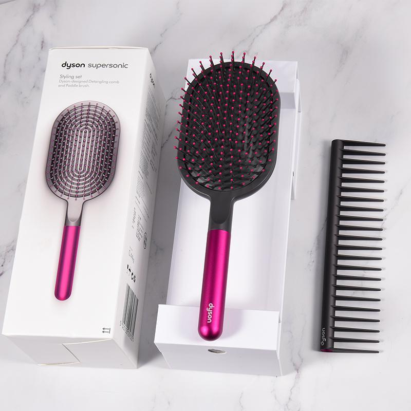 dyson戴森梳子气囊梳气垫梳原装宽齿梳子防静电网红造型