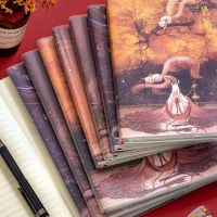 b5胶套本复古厚大号学生笔记本16k简约小清新a5日记本子