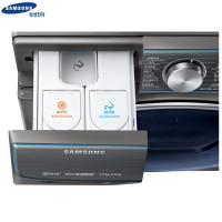 三星(SAMSUNG）WD90N74GNOO 混动力速净、泡泡净、智能管家 变频全自动滚筒洗衣机 干衣机 洗烘一体机家用