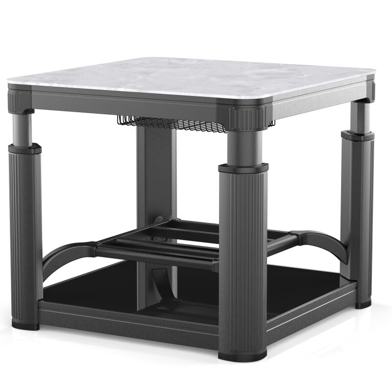 桌中皇方形电暖桌取暖桌上下加热烤火桌子新款家用客厅正方形高清大图