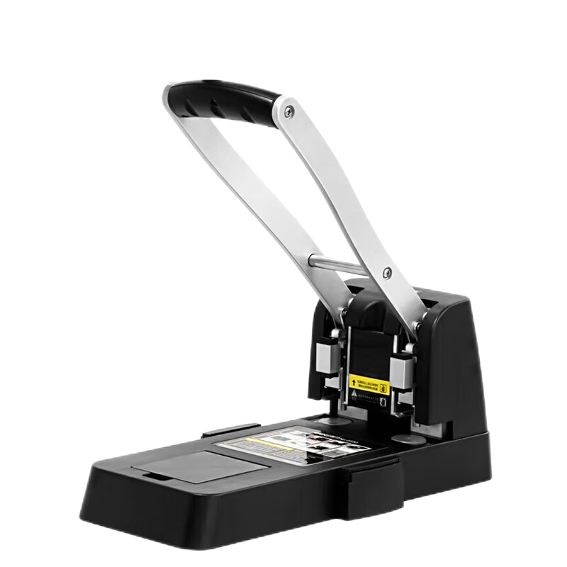 得力(deli)厚层省力重型打孔机强穿透力 0150 (黑)