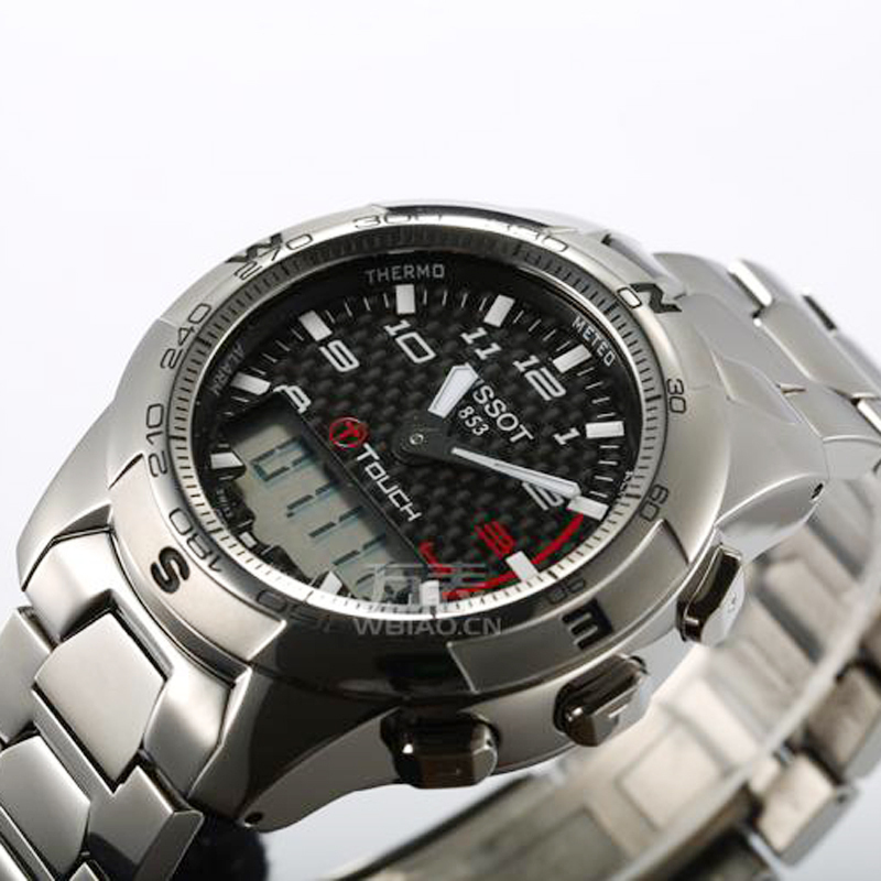 Tissot 天梭 T-Touch II系列运动时尚男士石英表手表 腕表瑞士品牌