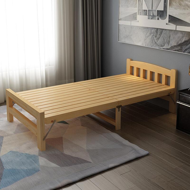 折叠床单人床家用成人经济型实木床双人午休床12米简易床木板床15米床