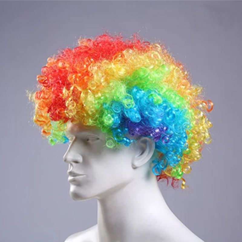 爆炸头发(默认彩虹色)