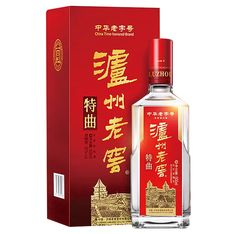 泸州老窖特曲52度老字号500ml 浓香型白酒 收藏送礼 商务宴请 摆柜