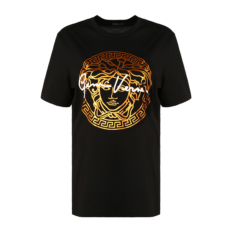 versace范思哲正品20春夏新品女士短袖t恤a85759a228806