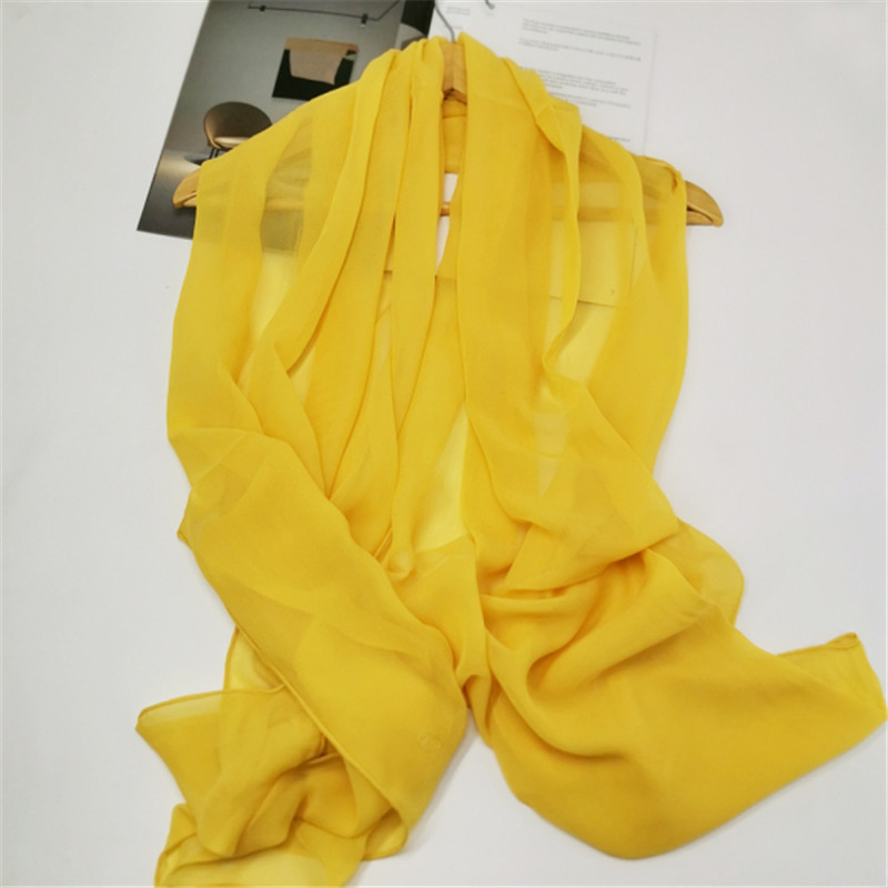 桑蚕丝真丝乔琪丝巾礼品