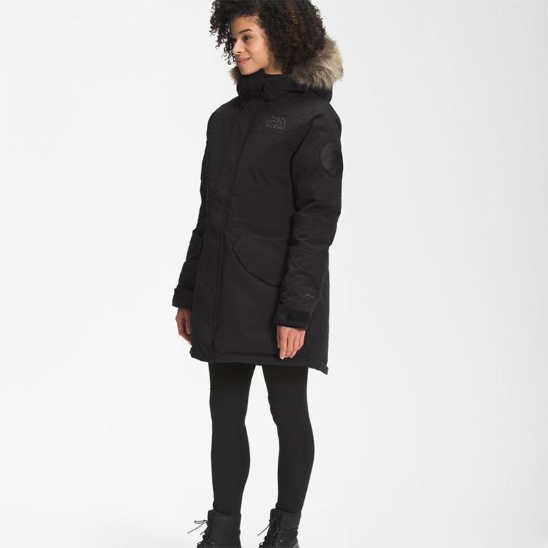 thenorthface北面远征mcmurdo女士保暖派克大衣长款羽绒服700蓬鹅绒