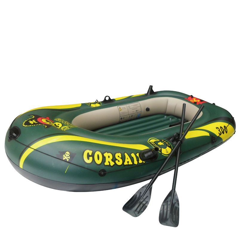 充气船橡皮艇加厚冲锋舟气垫船耐磨皮划艇钓鱼船捕鱼户外下网船